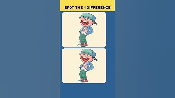 Spot one difference Seconds! | "Only 1% Can Find the Differences!