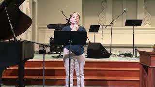 Offertory by John Ness Beck. Julie Fay, soprano. Kenna Payne, accompanist.