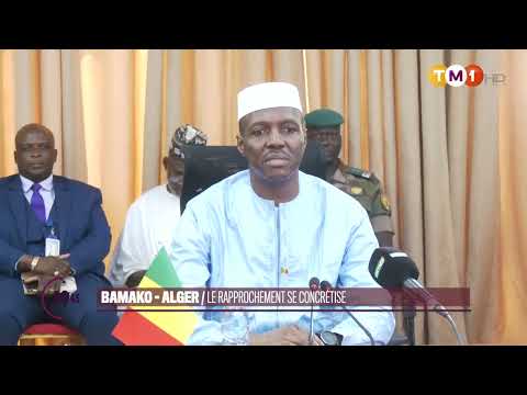 TM1 News - BAMAKO - ALGIERS: The rapprochement takes shape.