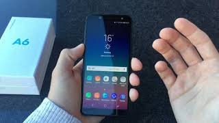 Samsung Galaxy A6 2018 - Review Deutsch - Hands on