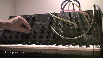 Korg MS-20 ESP feedback loop #korgms20