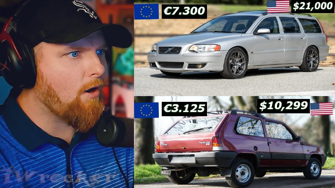 Comparing Regular European Car Prices in the USA & Europe