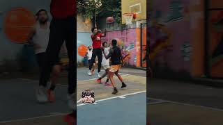Hansel enmanuel en la mejor liga del Bronx sin chip  #basketball #lafamilia #bronx #dunk #sinchip