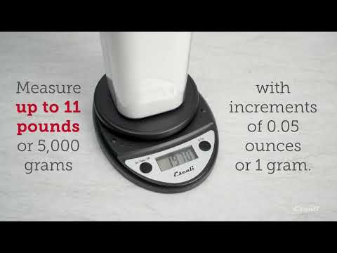 Escali Primo Digital Scale Features