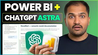 Information ChatGPT Astra + Power BI | Data Modeling and Documentation | End to End Tutorial 🔥 | Part 3 Update