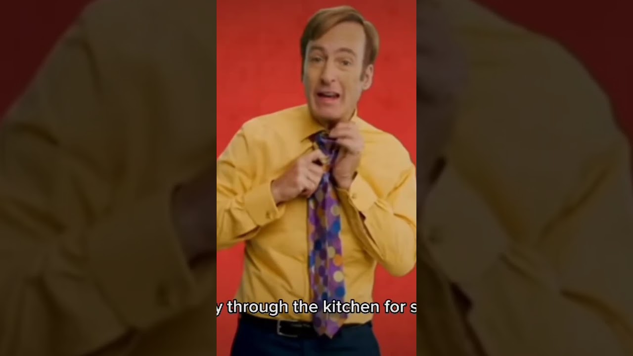 Saul teaches you how to tie a tie | Breaking Bad 