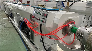 PPR Pipe Making Machine / PPR Hot Water Pipe Extrusion Machine Line