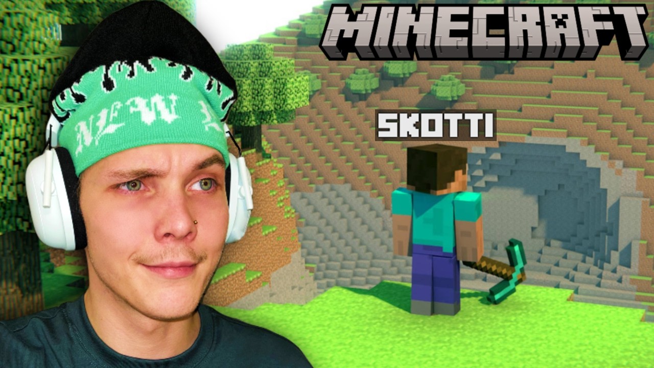 Pelasin Ekaa Kertaa MINECRAFTIA!