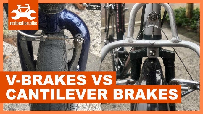 Replace v-brakes with rim caliper brakes with no center hole: adapter? -  Bicycles Stack Exchange