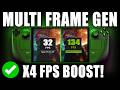 Steam Deck Multi Frame Generation Is HERE! Up To 4X FPS With DLSS → FSR4 PLUGIN!