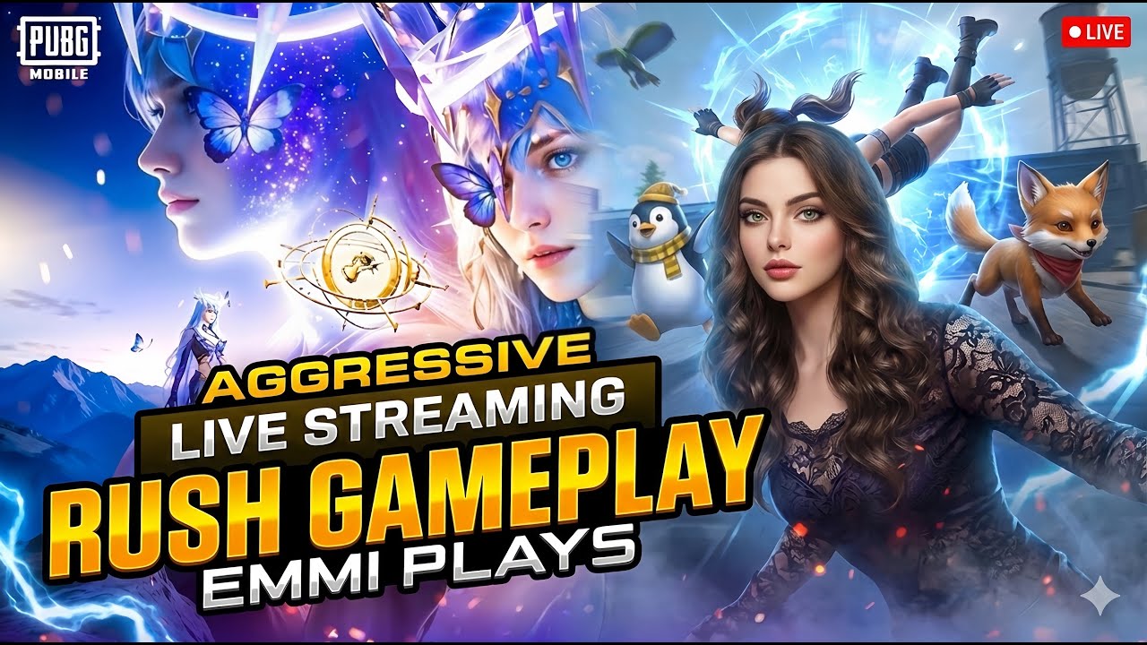 LETS DO SOME CHALLENGES | SUPER-CHAT & PLAY WITH ME  | PUBG MOBILE LIVE WITH EMMI PLAYS