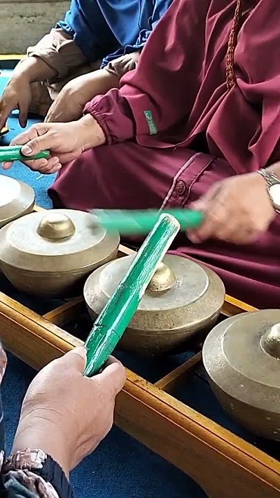 Alunan musik yang indah #musiktradisional #calempong #musikkampung