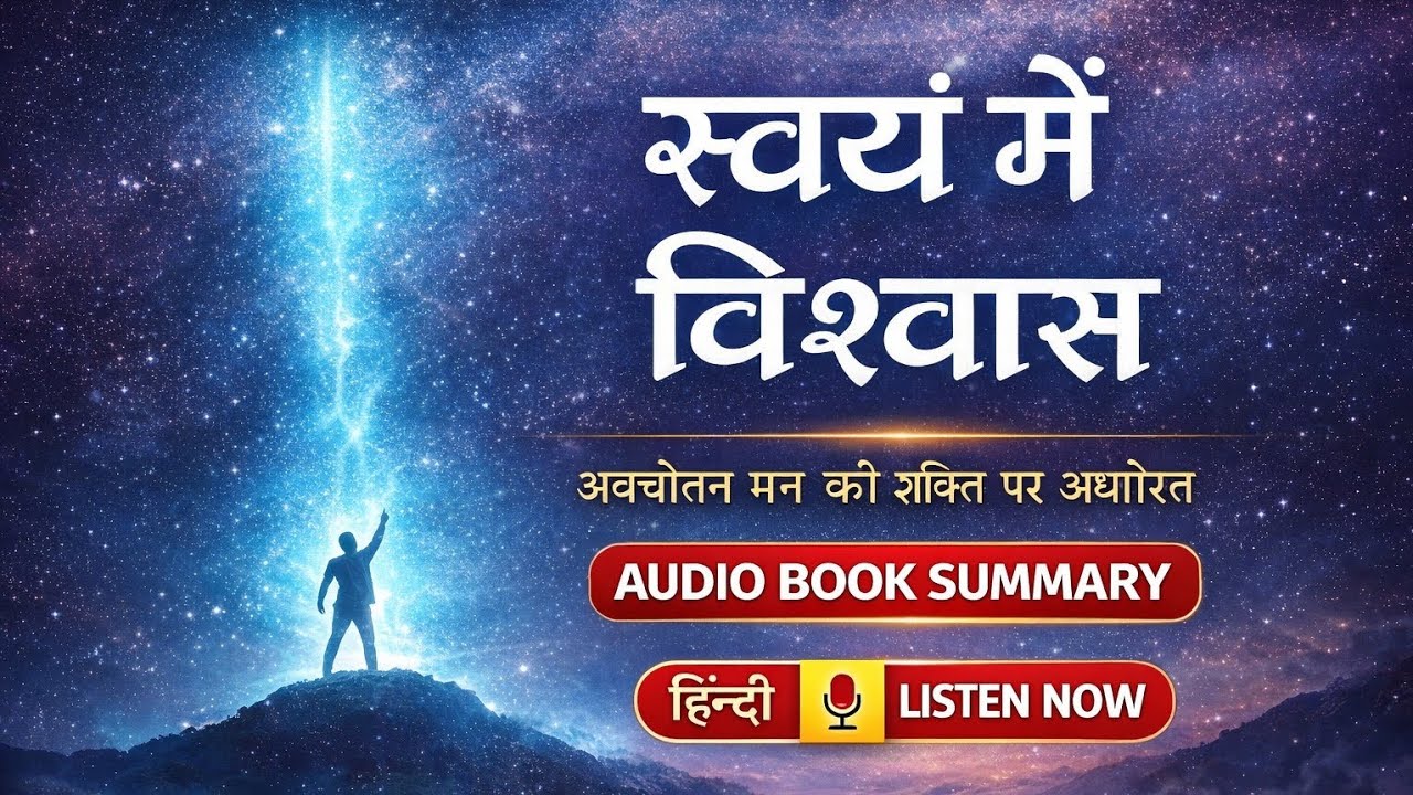 Swayam mein Vishwas Audio Book 📖 Summary Hindi Me स्वयं में विश्वास  सफलता का सबसे बड़ा मंत्र 