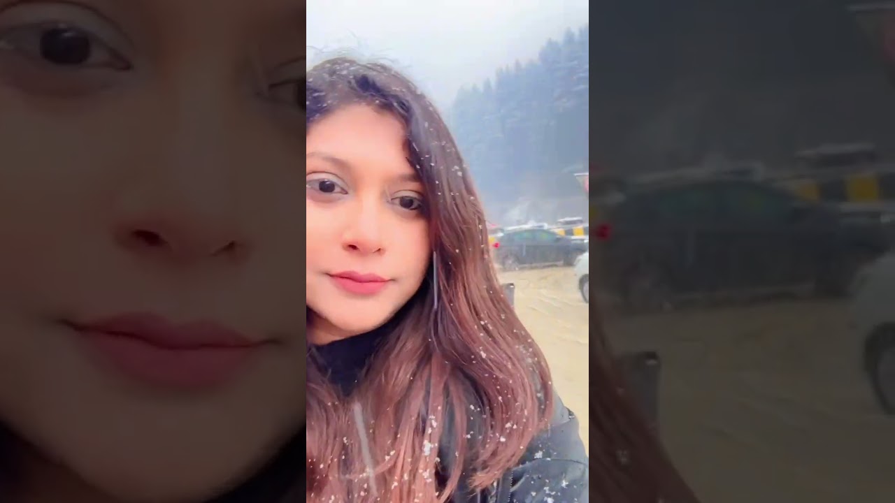 Catching snowflakes and moments of peace ❄️💖 