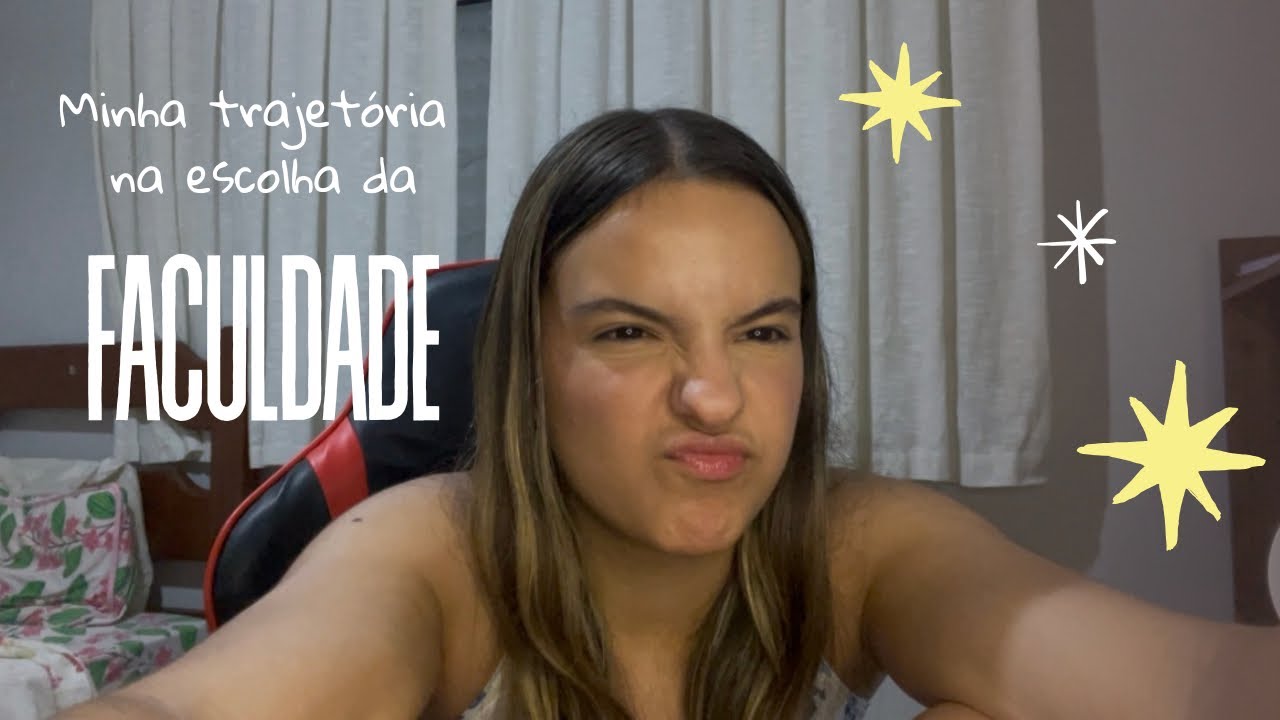 Minha trajetória na escolha da minha faculdade 🤍