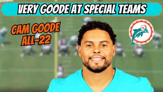 Film Breakdown Why Cameron Goode Made the Miami Dolphins 53 Man Roster