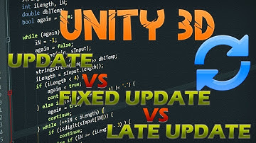 TUTORIAL UNITY 3D - Update vs FixedUpdate vs LateUpdate