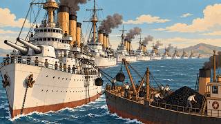 What It Took to Keep 16 Battleships Moving