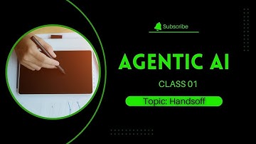Agentic AI Revision Class 01| Handoff | Quiz Prep Series | Governor Sindh Initiative