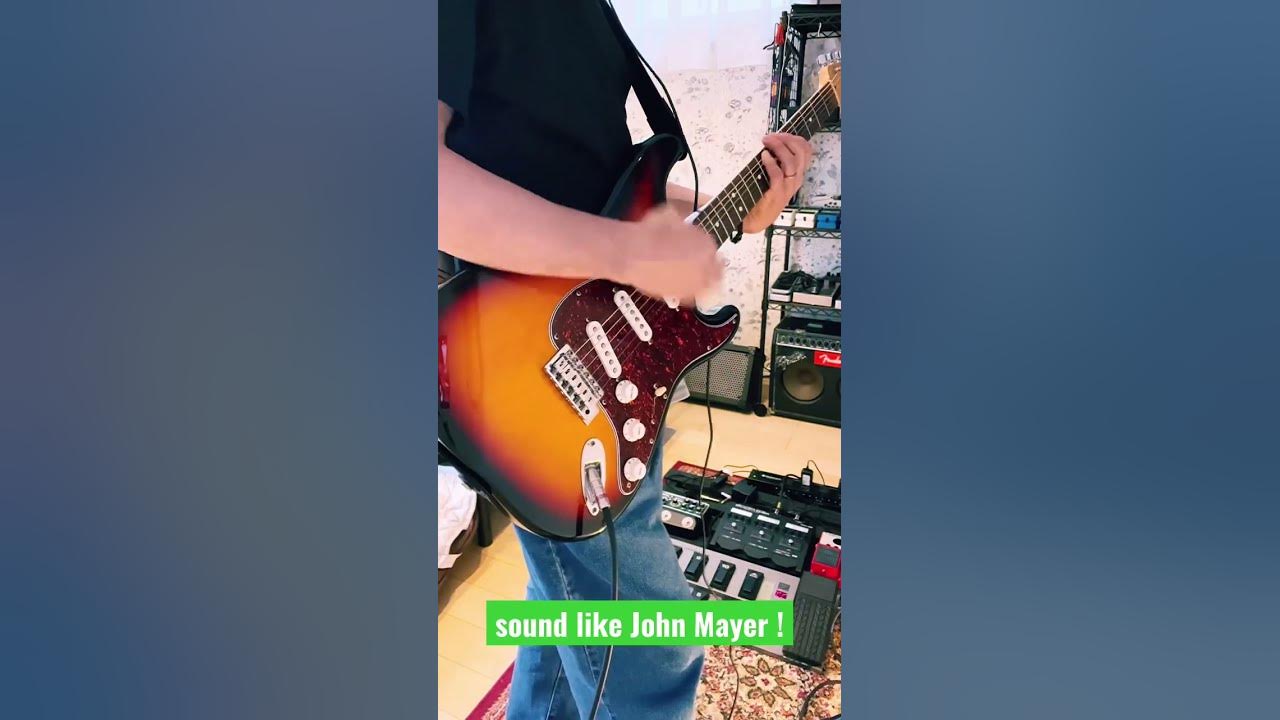John Mayer tone , just two pedals!! TS808 & Soul Food shorts 