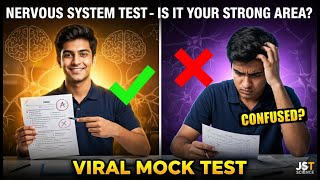 Nervous System Practice Test JST Science Teacher IBA Test Preparation 2026 Mini Mock Test 02