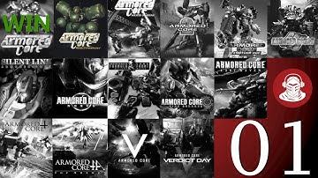 LADDER CLIMBING | Full Armored Core Series Playthrough - Armored Core: Project Phantasma - Part 1