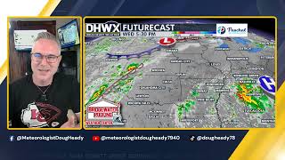 Tuesday AM 4/30 fastcast. Another hot one for us today and lets look at our next shot for storms.