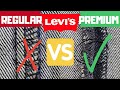 Levis 510 Skinny Fit - PREMIUM Vs REGULAR Review! (The Difference?) (2021)