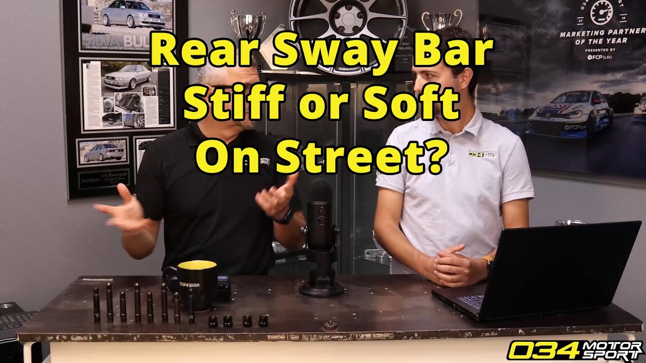 Soft or Stiff Setting On My Rear Sway Bar? 034Motorsport FAQ YouTube