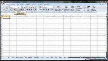 Tutoriel Excel  : Présentation interface