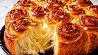 Cloud-like Cotton Brioche 😍 The Secret to Making It Melt in Your Mouth with Simple Ingredients! screenshot 4