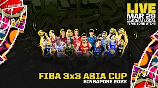 LIVE 🔴 FIBA 3x3 Asia Cup 2023 | Day 1/Session 1