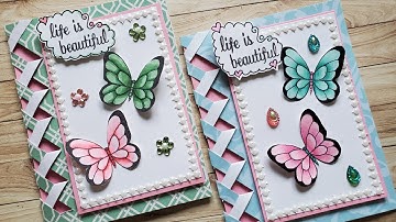 ❤LIVE EASY BRAIDED/LATTICE CARD TUTORIAL