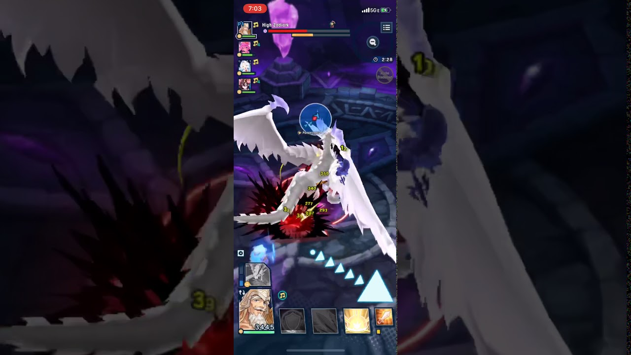 Dragalia Lost | High Zodiark’s Trial - Solo Spin Cheese