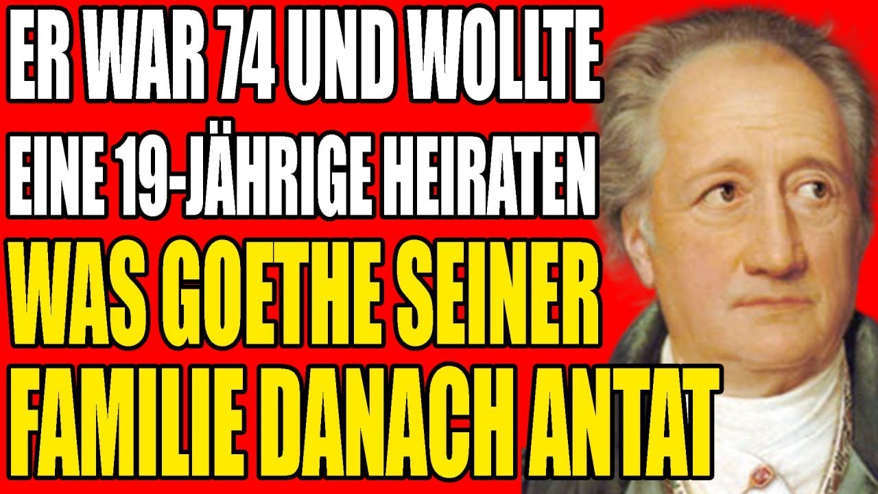GOETHE UNTERSCHRIEB IHR TODESURTEIL - UND SCHRIEB DANN EINE TRAGÖDIE ÜBER SIE