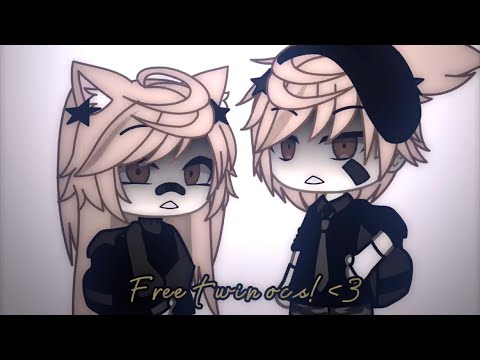 [☁️] ‘’Free twin ocs!’’ •//• Part 1 •//• Credit required!! [☁️]