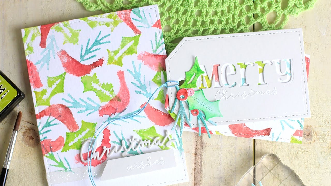 Creating Stamps from Craft Foam with Dies - YouTube