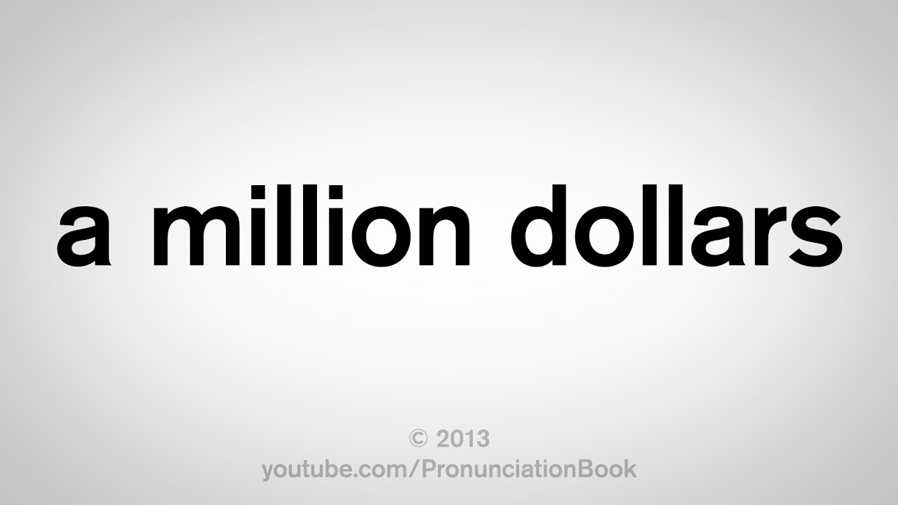 A Million Words A Million Dollars By Lunasicc - YouTube