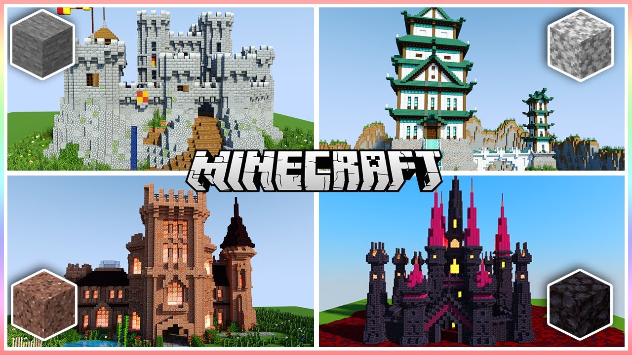 Minecraft castle ideas: 8 castles to build in 1.17