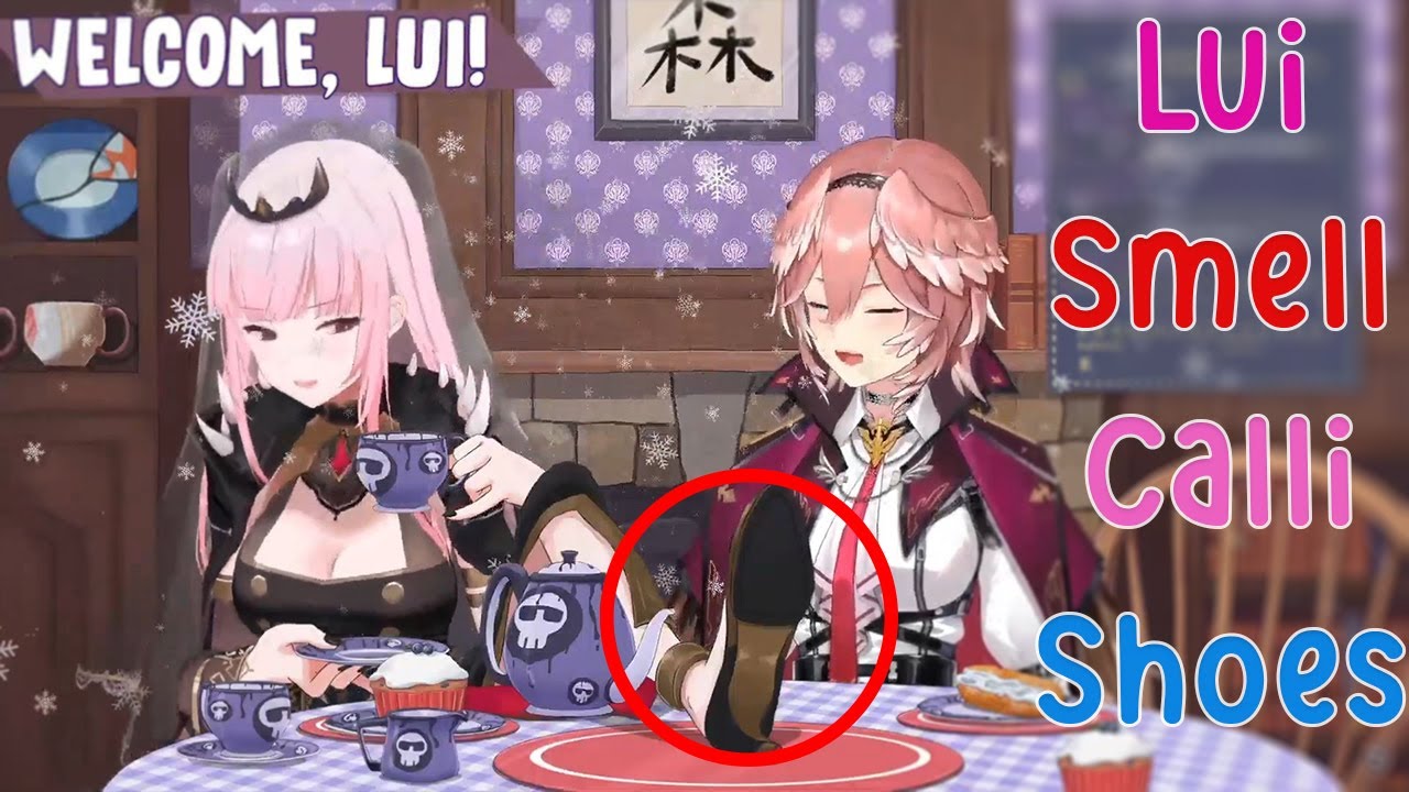 Lui Smell Calli Shoes and want to Eat It....