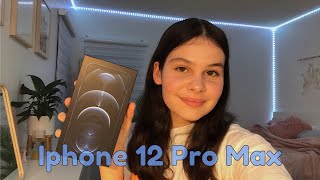 МОЙ НОВЫЙ ТЕЛЕФОН IPHONE 12 PRO MAX // РАСПАКОВКА :)