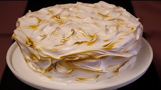 OUM WALID2019 CAKE ORANGE MERINGUE 100% مطبخ ام وليد كيكة البرتقال و المورانغ سهل اقتصادي بدون تعب