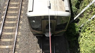 JR東日本 E721系1000番台 P4-?編成 クハ側 トップビュー (仙山線 屋根上資料)