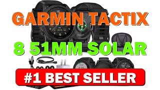 Garmin Tactix 8 51mm Solar Charged Display Smart Watch Built in Flashlight 48 - B0DXGRFVF5