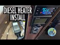 Diesel heater Install in our MotorHome