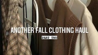 A FALL CLOTHING HAUL 2021 * PART TWO* || Rania Sulemange