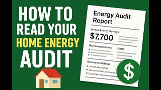 Confused by Your Home Energy Audit Here’s How to Turn It Into Big Savings