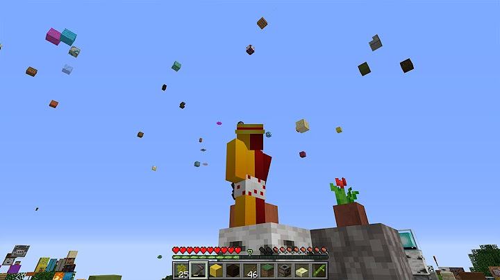 minecraft mas os BLOCOS CAEM DO CÉU A CADA SEGUNDO