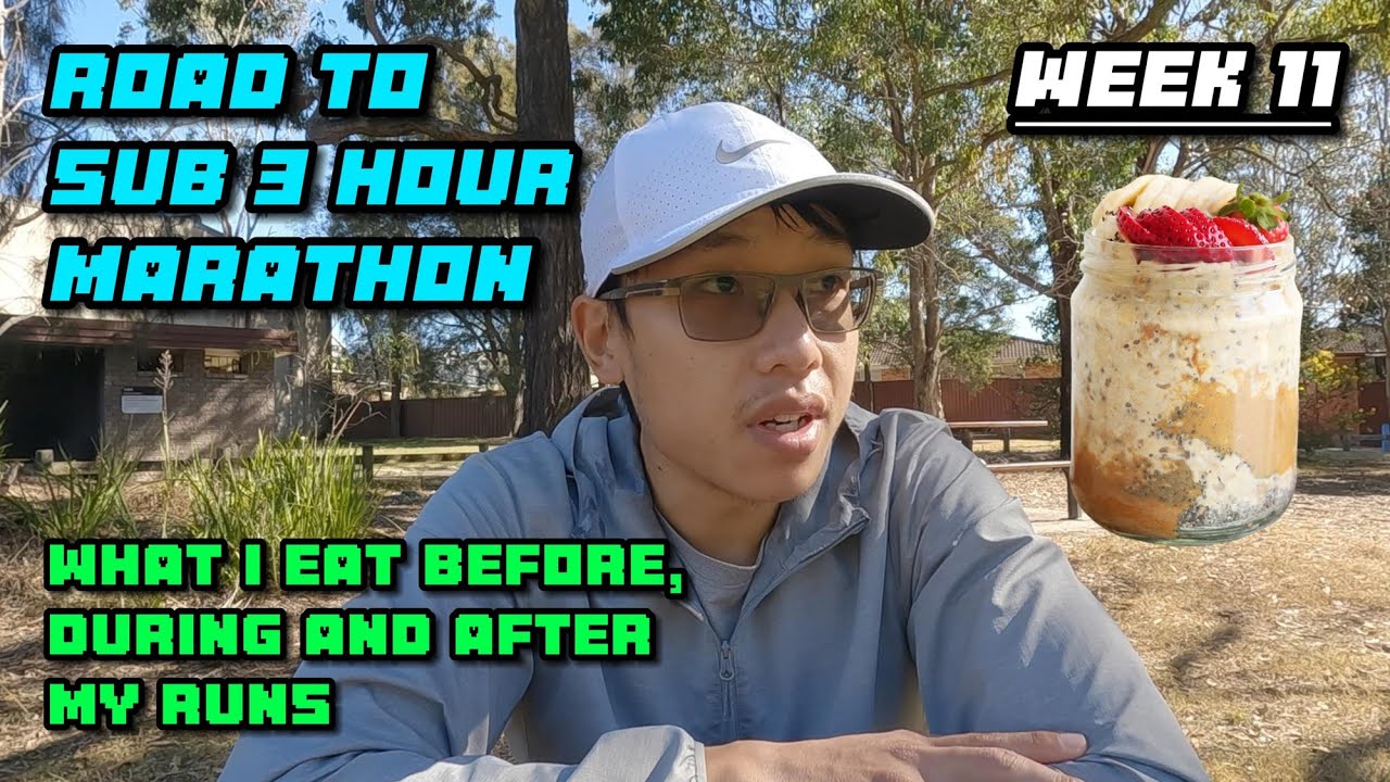 Road To Sub 3 Hour Marathon Week 11 What I Eat Before During And road-to-sub-3-hour-marathon-week-11-what-i-eat-before-during-and