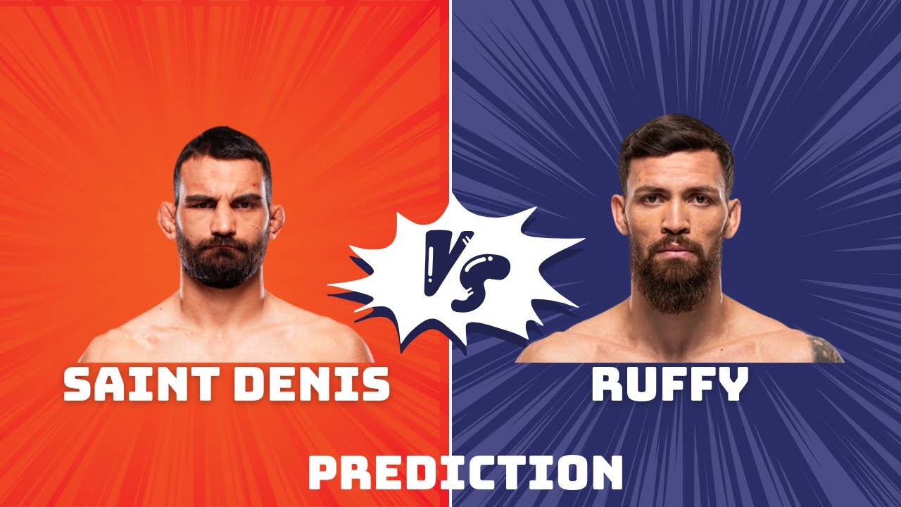 Benoit Saint Denis vs Mauricio Ruffy Prediction - YouTube